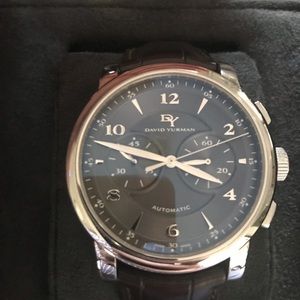 CLASSIC 46MM STAINLESS STEEL CHRONOGRAPH WATCH